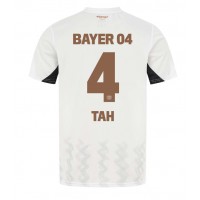 Dres Bayer Leverkusen Jonathan Tah #4 Preč 2024-25 Krátky Rukáv